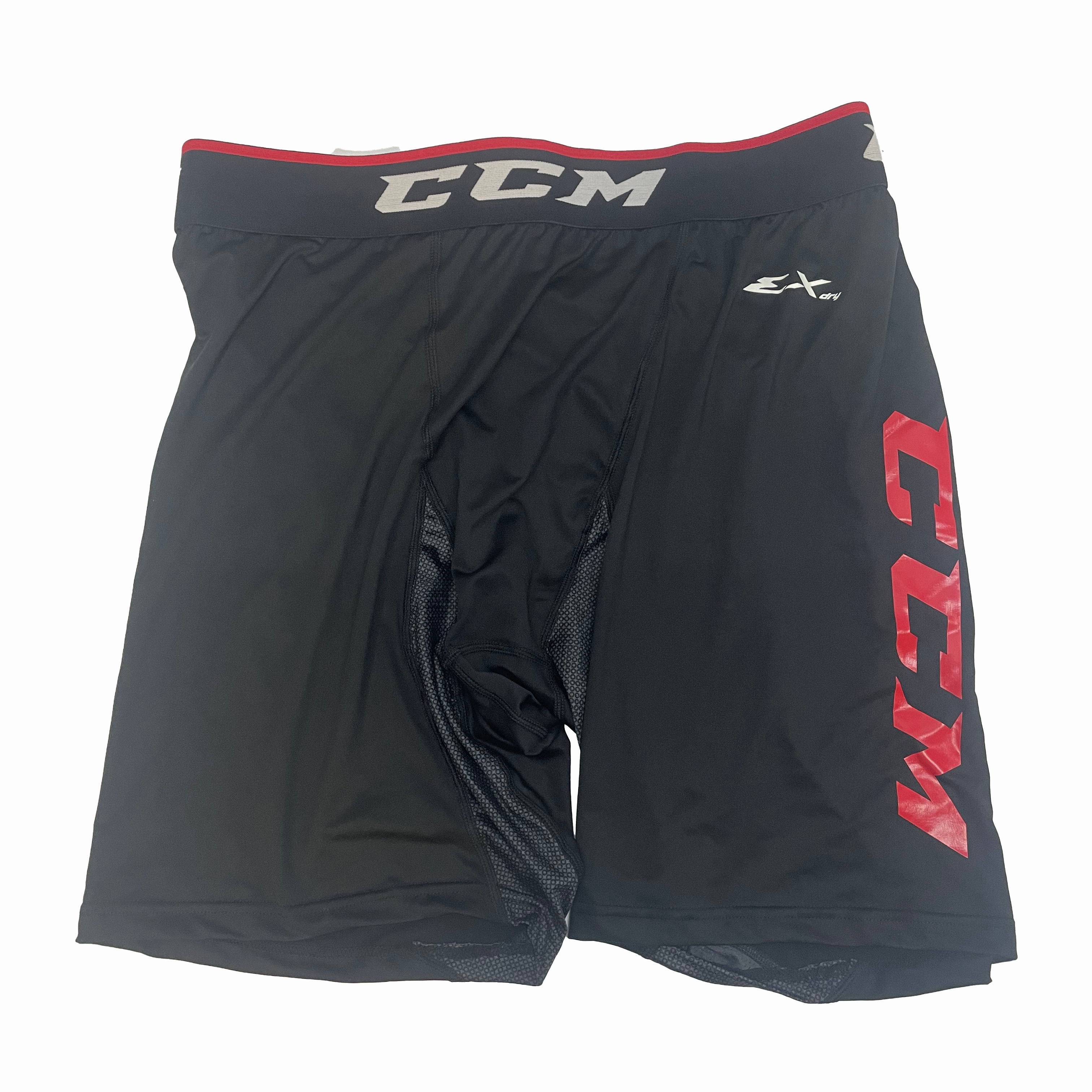Short de compression CCM Performance (noir/rouge)